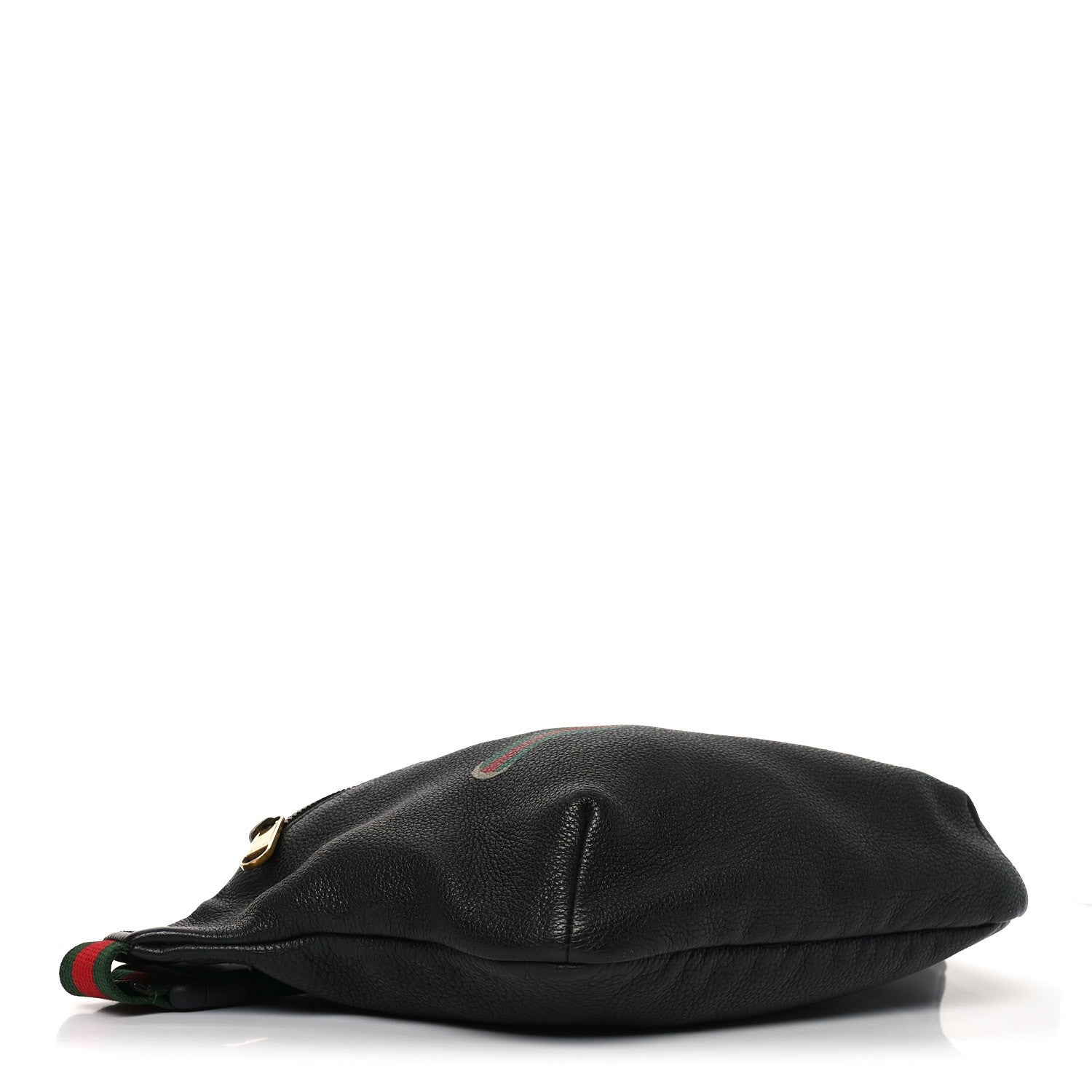 Gucci Grained Calfskin Small Logo Belt Bag Black 3 of 9