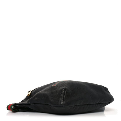 Gucci Grained Calfskin Small Logo Belt Bag Black 3 of 9