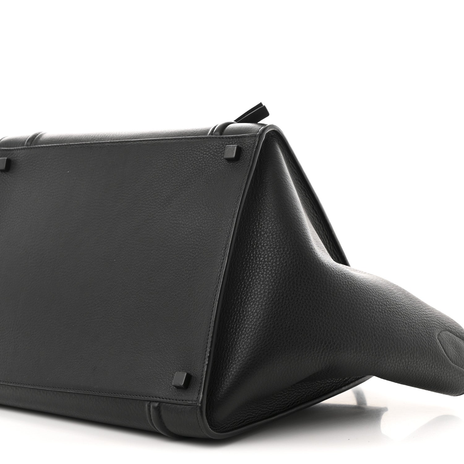 Celine Grained Calfskin Medium Phantom Luggage Black 10 of 10