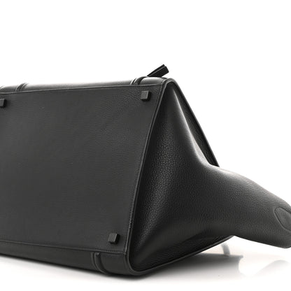 Celine Grained Calfskin Medium Phantom Luggage Black 10 of 10