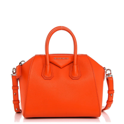 Givenchy Sugar Goatskin Mini Antigona Burnt Orange 1 of 7