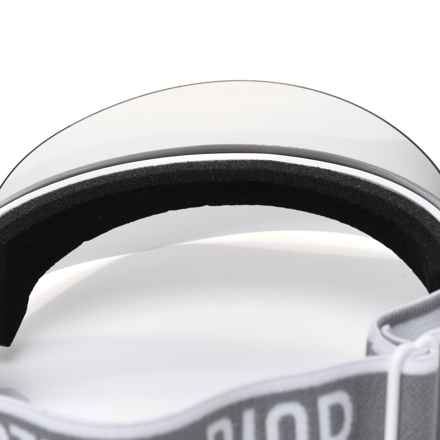 Christian Dior Mirrored DiorClub1 Sun Visor Grey 5 of 12