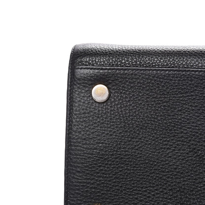 Saint Laurent Grained Calfskin Large Sac De Jour Carryall Black 11 of 13