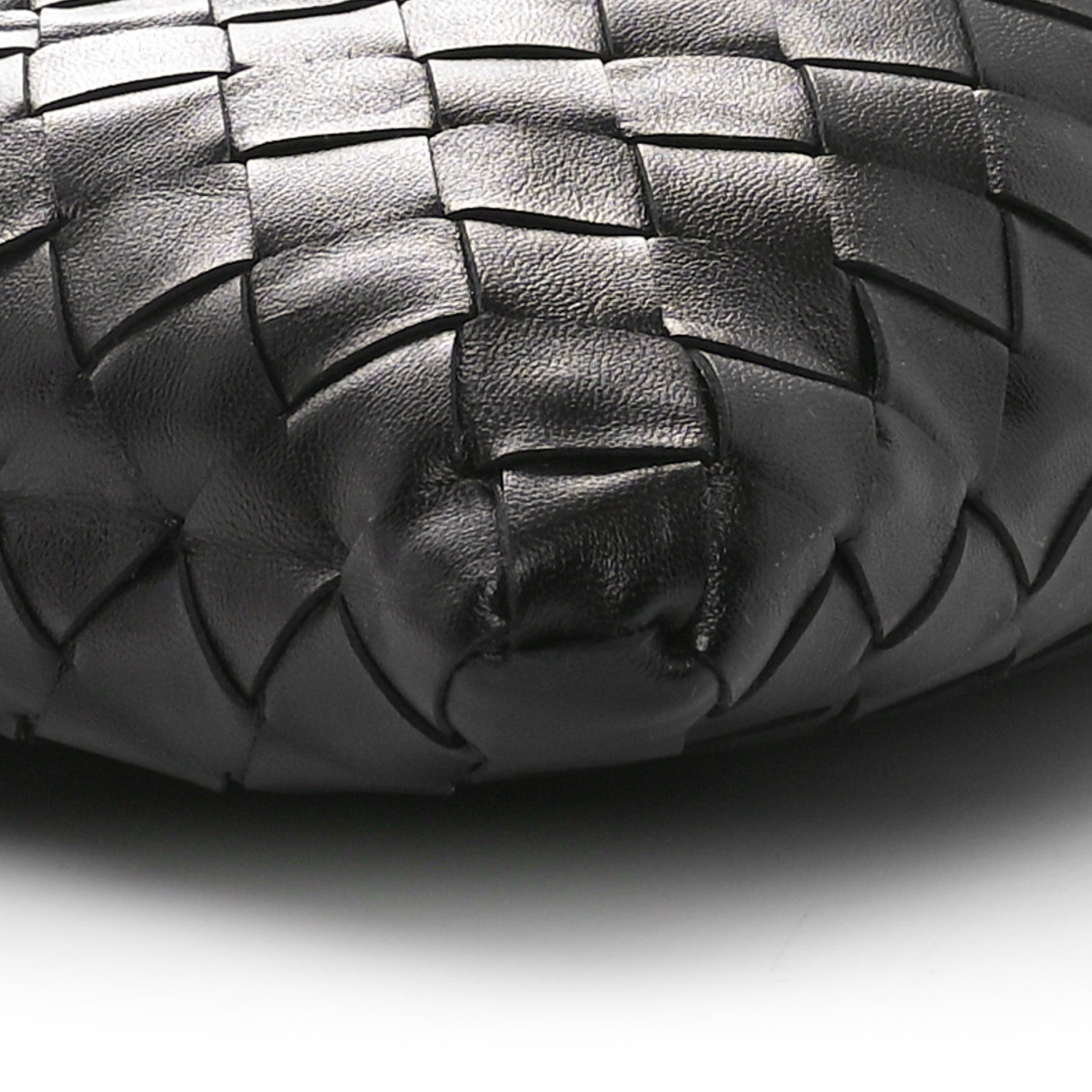 Bottega Veneta Calfskin Intrecciato Small Hop Black 10 of 11