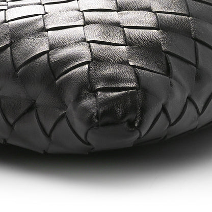 Bottega Veneta Calfskin Intrecciato Small Hop Black 10 of 11