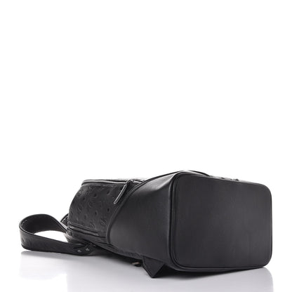 MCM Calfskin Ottomar Monogram Duke Backpack Black 6 of 19