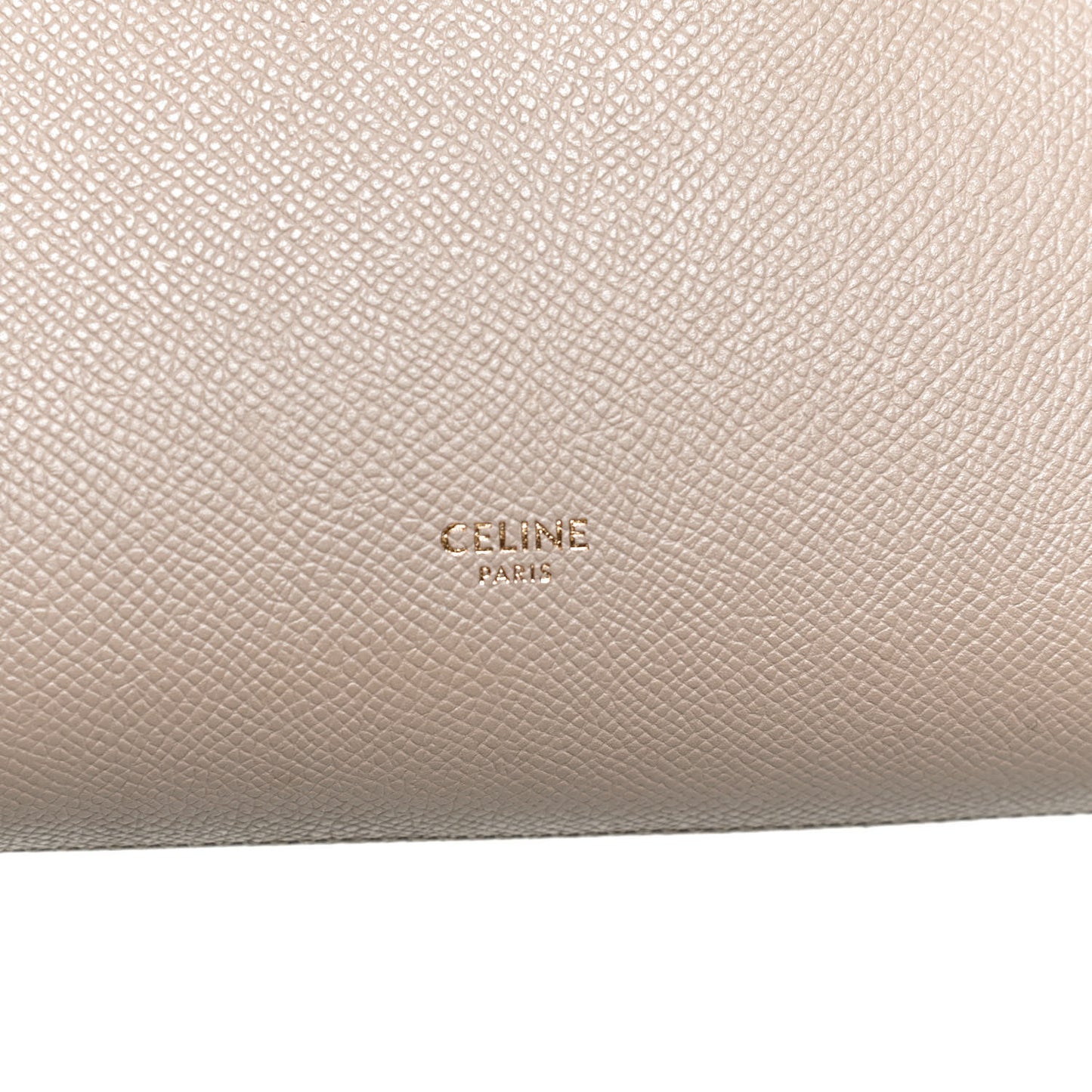 Grained Calfskin Nano Belt Bag Light Taupe