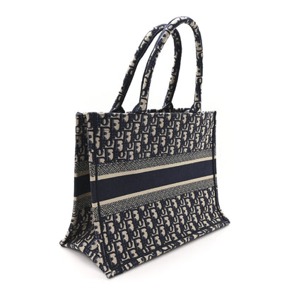 Christian Dior Oblique Medium Book Tote Blue Multicolor 3 of 10