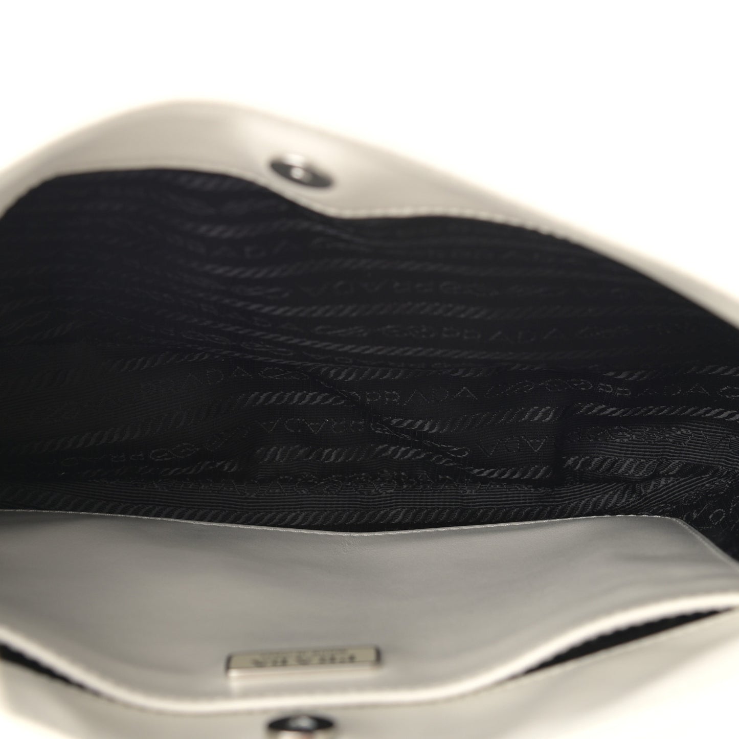 Spazzolato Cleo Shoulder Bag White