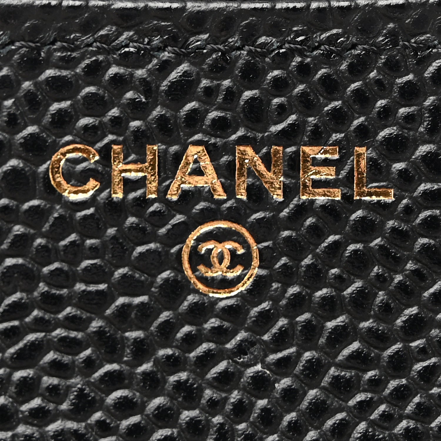 Chanel Caviar Quilted Compact Flap Wallet Black 6 of 13