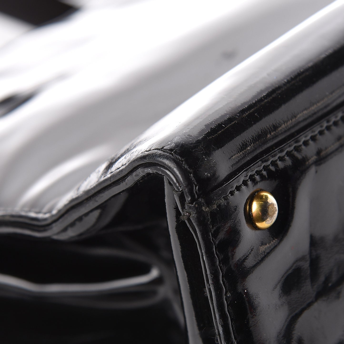 Patent Logo Tote Black