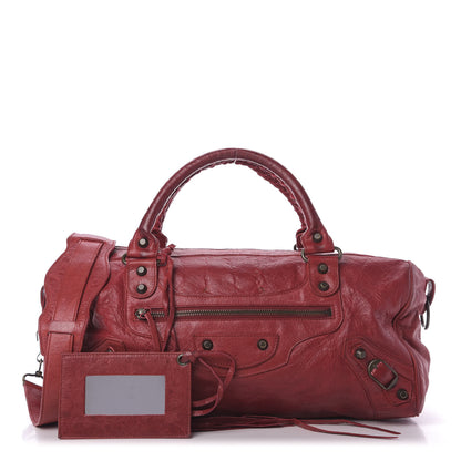 Balenciaga Chevre Classic Hardware Twiggy Rouge Grenat 1 of 9