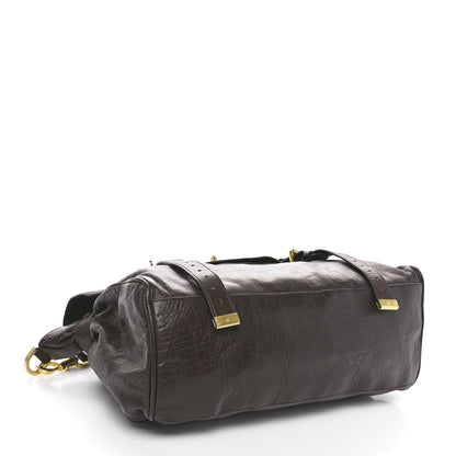 Mulberry Soft Buffalo Oversized Alexa Chocolate 4 of 9