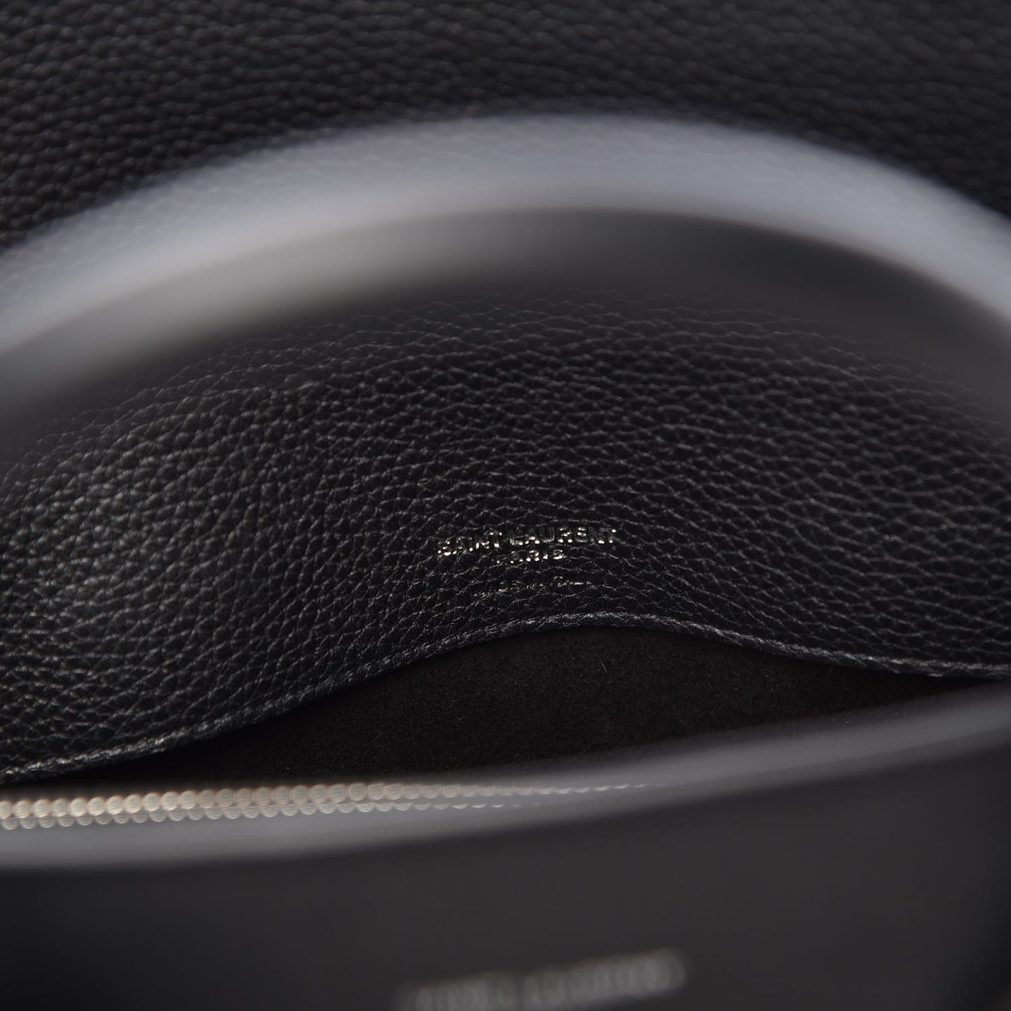 Grained Calfskin Small Supple Sac De Jour Black