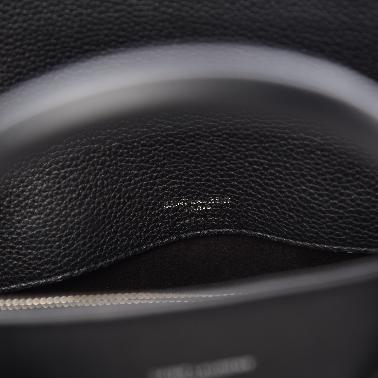 Saint Laurent Grained Calfskin Small Supple Sac De Jour Black 7 of 7