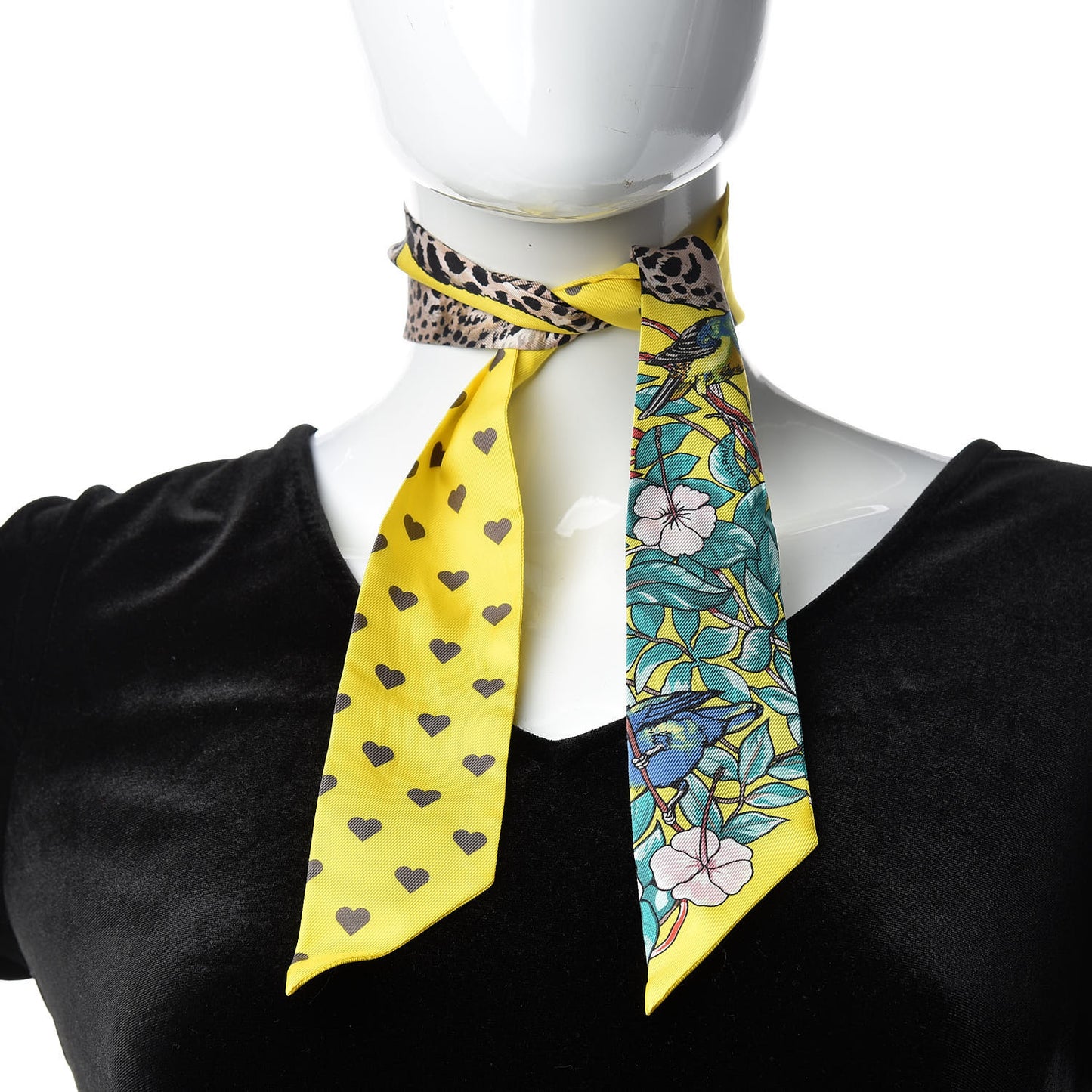 Silk Jungle Love Love Twilly Jaune Vif Canard