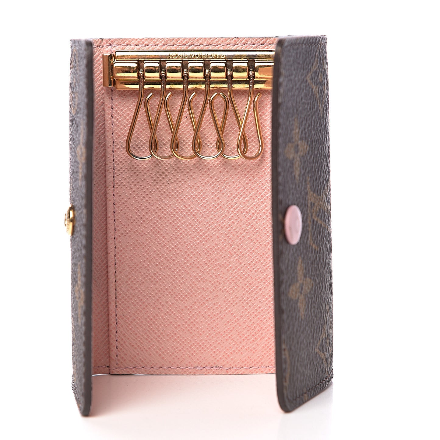 Monogram Multicles 6 Key Holder Rose Ballerine