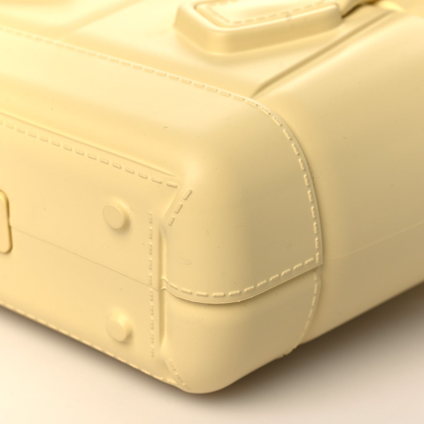 Rubber Intrecciato Mini Arco Tote Ice Cream