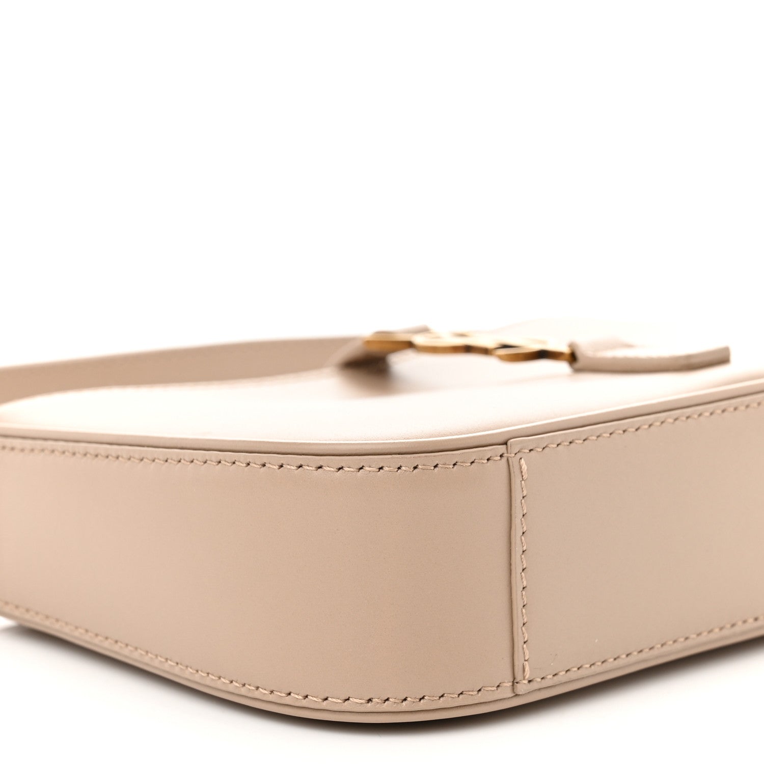 Saint Laurent Vegetable Le 5 A 7 Mini Hobo Dark Beige 8 of 10