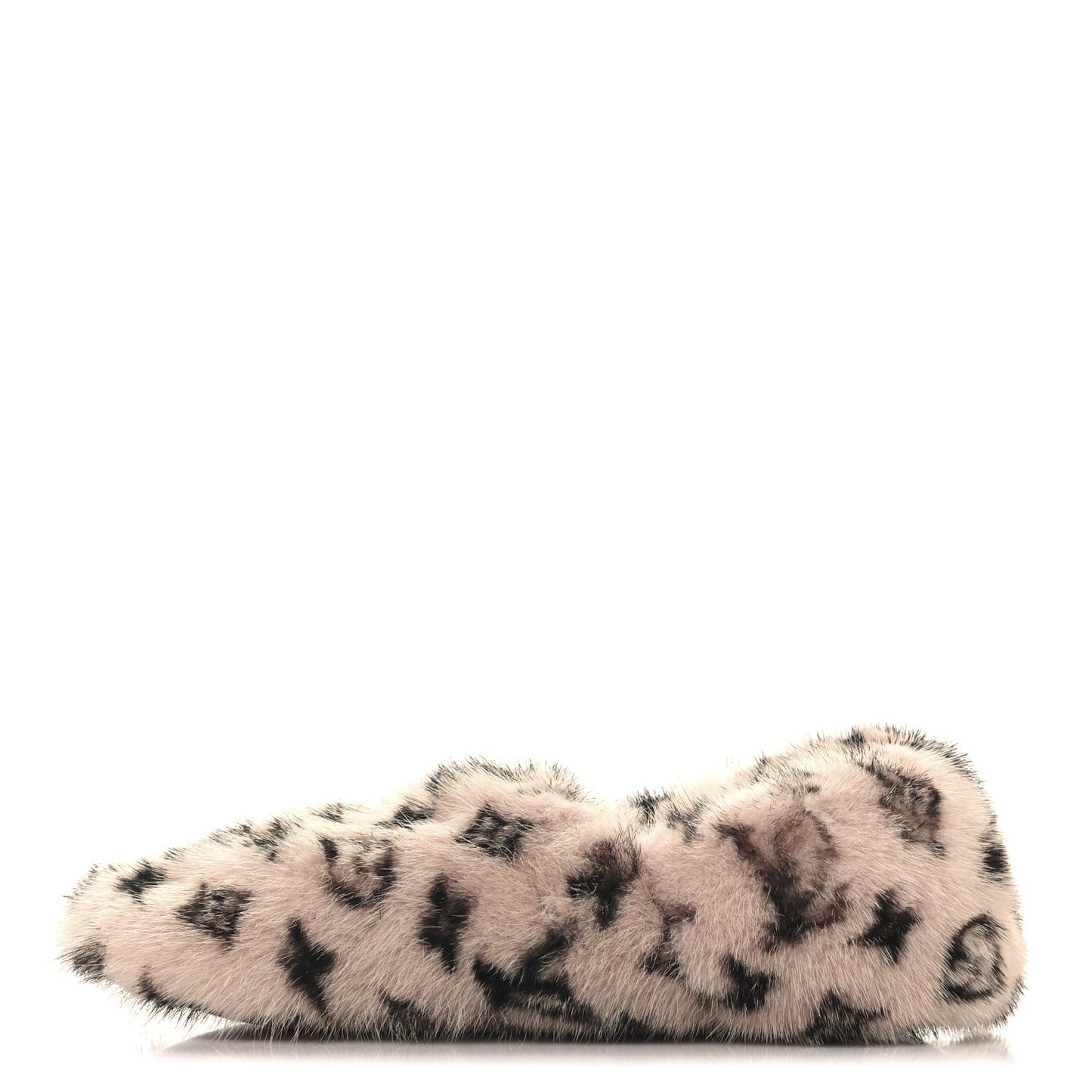 Mink Fur Dreamy Flat Loafer 38 Pink