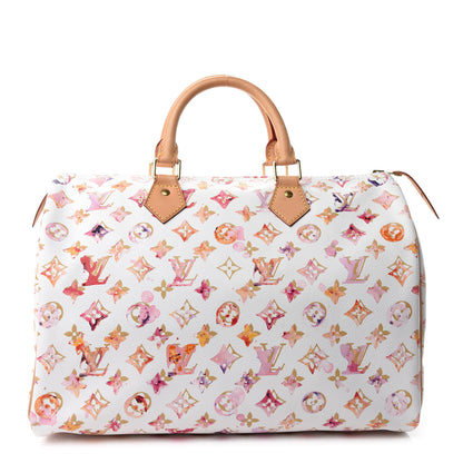 Louis Vuitton Watercolor Aquarelle Speedy 35 White 1 of 10
