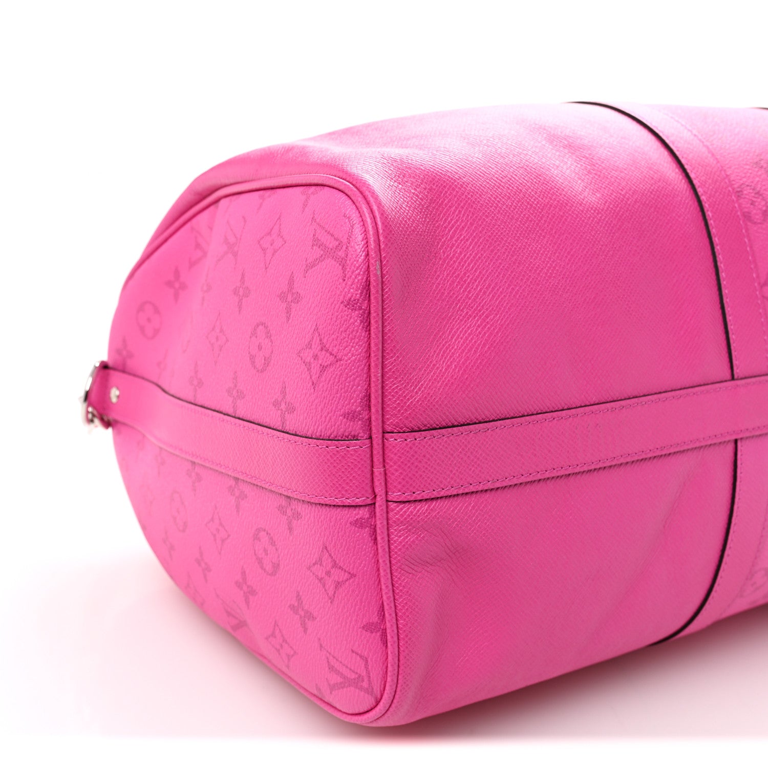 Louis Vuitton Taigarama Keepall Bandouliere 50 Fuchsia 7 of 8