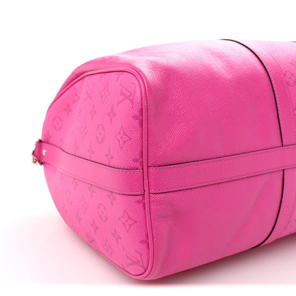 Louis Vuitton Taigarama Keepall Bandouliere 50 Fuchsia 7 of 8