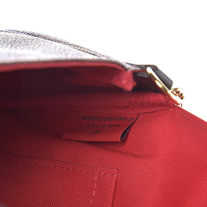 Louis Vuitton Damier Ebene Favorite PM 7 of 9