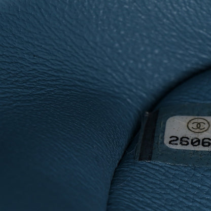 Chanel Sequin Large Waterfall Flap Light Blue 7 of 10