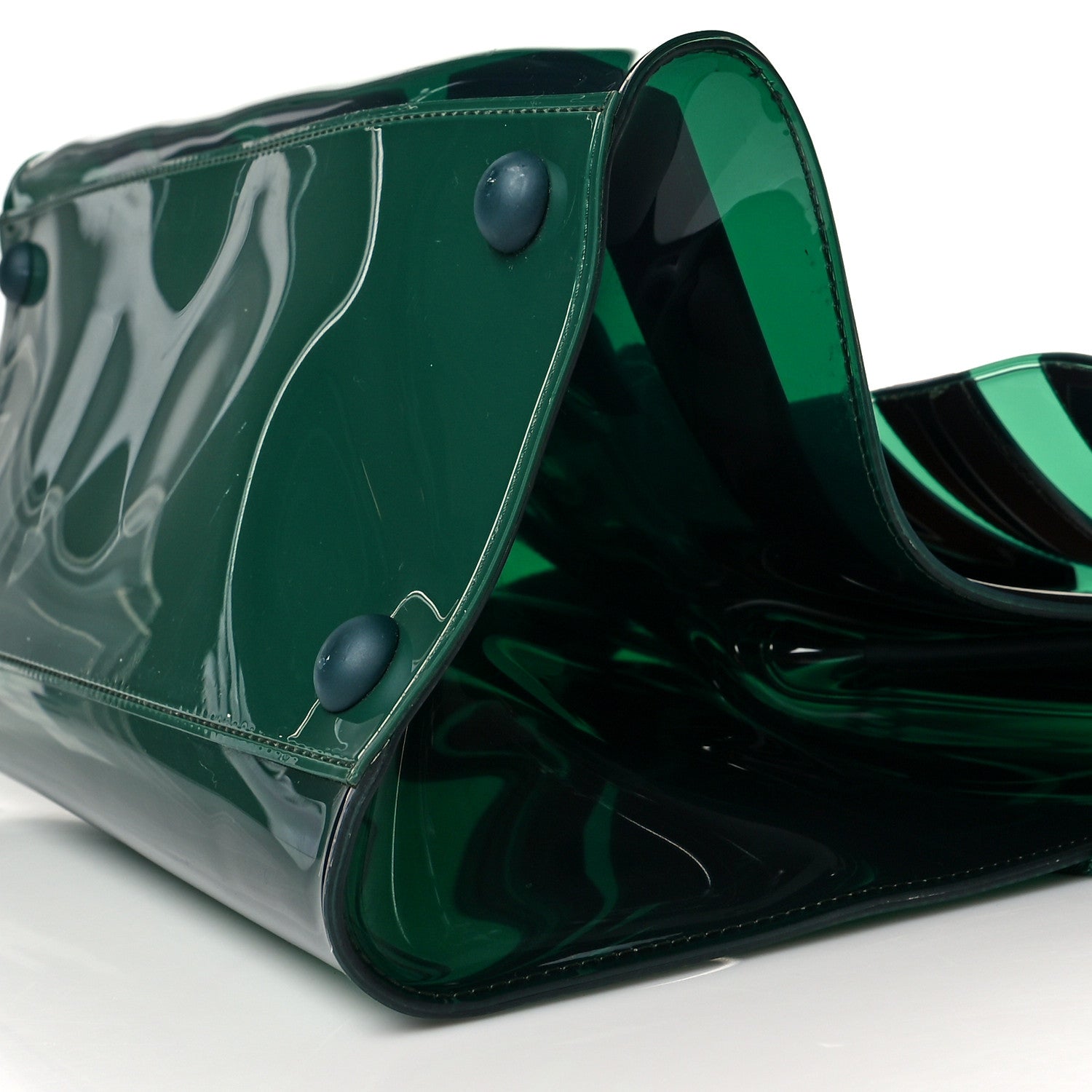 Delvaux PVC The Hero 1829 Brillant Satchel Vert 9 of 13