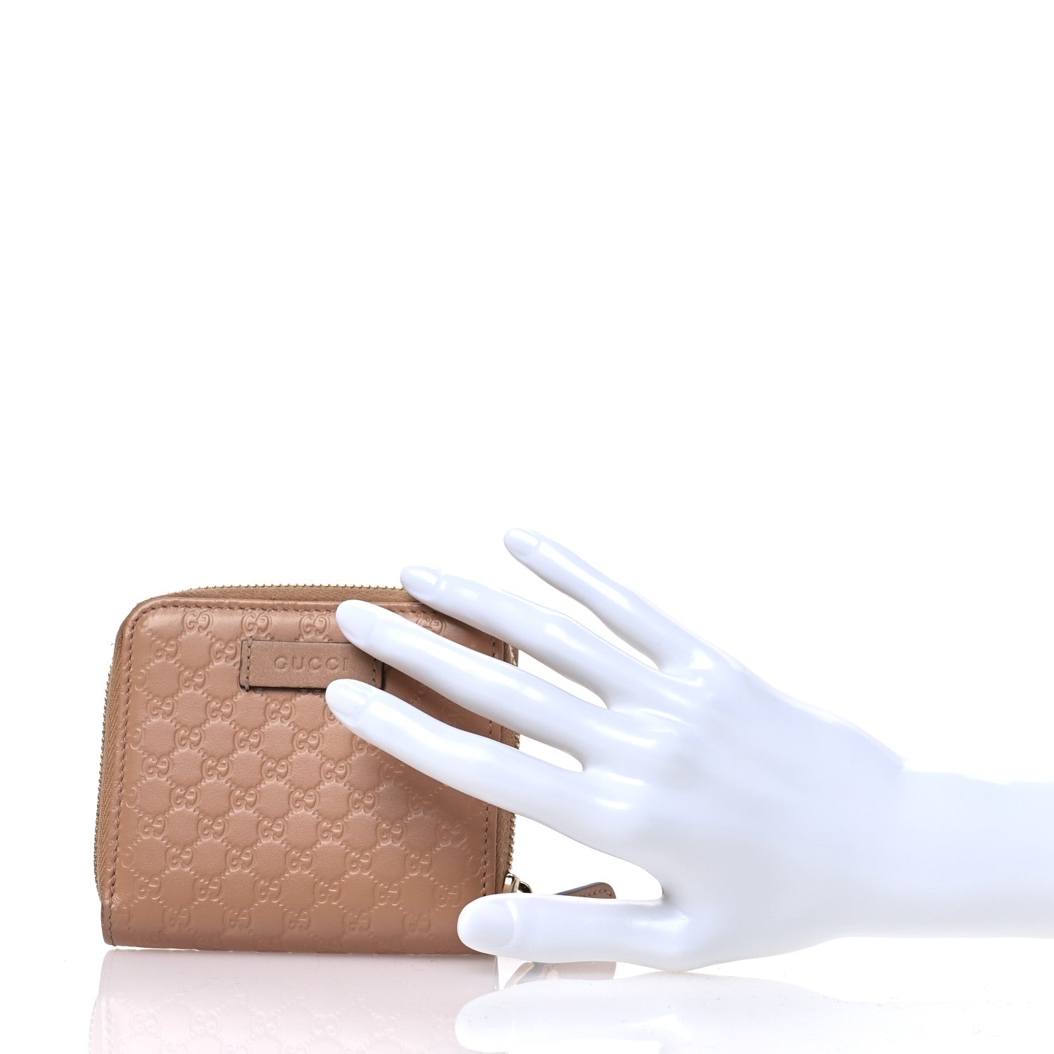 Gucci Microguccissima Compact Wallet Soft Pink 2 of 11