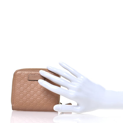 Gucci Microguccissima Compact Wallet Soft Pink 2 of 11