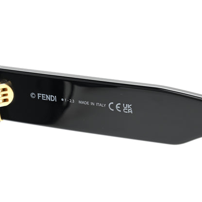 Fendi Acetate Square Sunglasses FE40118F Black 5 of 8