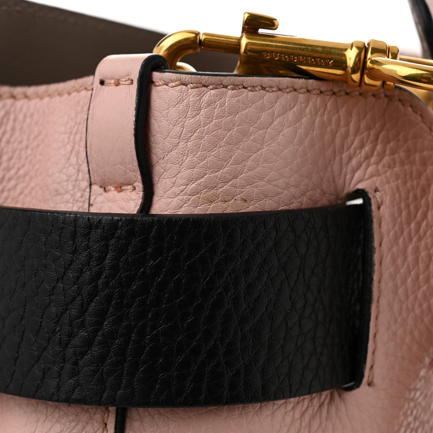 Marais Calfskin Medium Belt Bag Pale Ash Rose