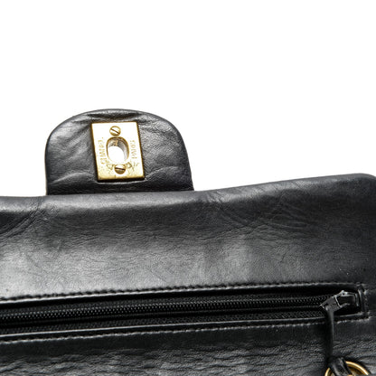 Chanel Lambskin Quilted Small Double Flap Black 8 of 9