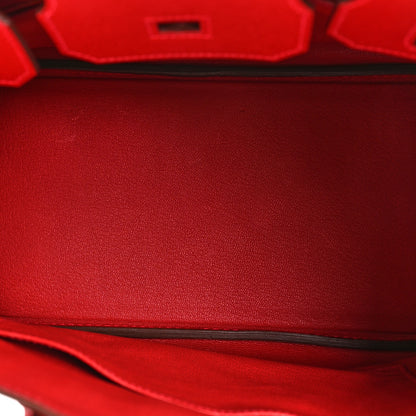 Hermes Epsom Birkin 30 Rouge Casaque 5 of 9