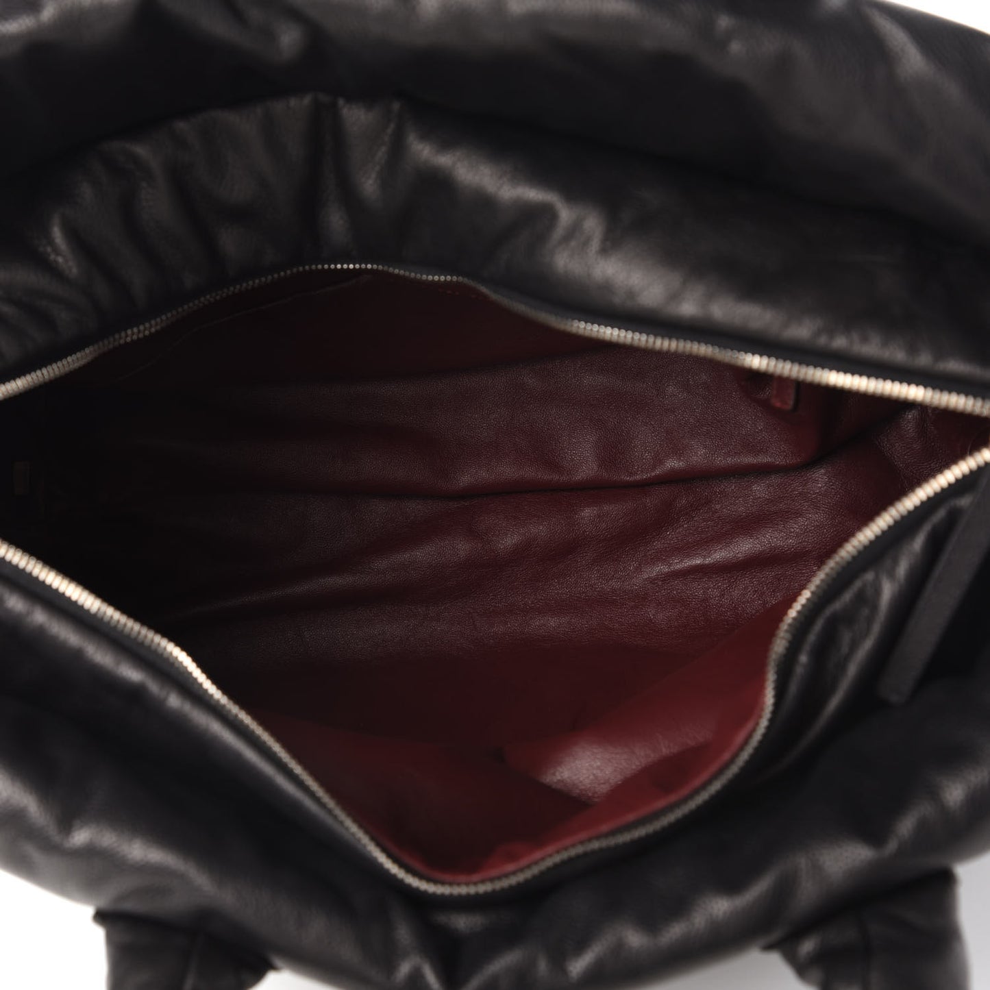 Caviar Quilted Large Coco Cocoon Tote Black