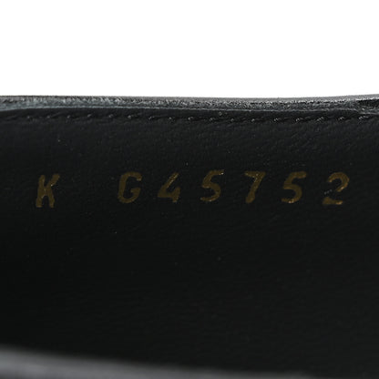 Chanel Goatskin Pearl Mary Janes Flats 35 Black 9 of 10