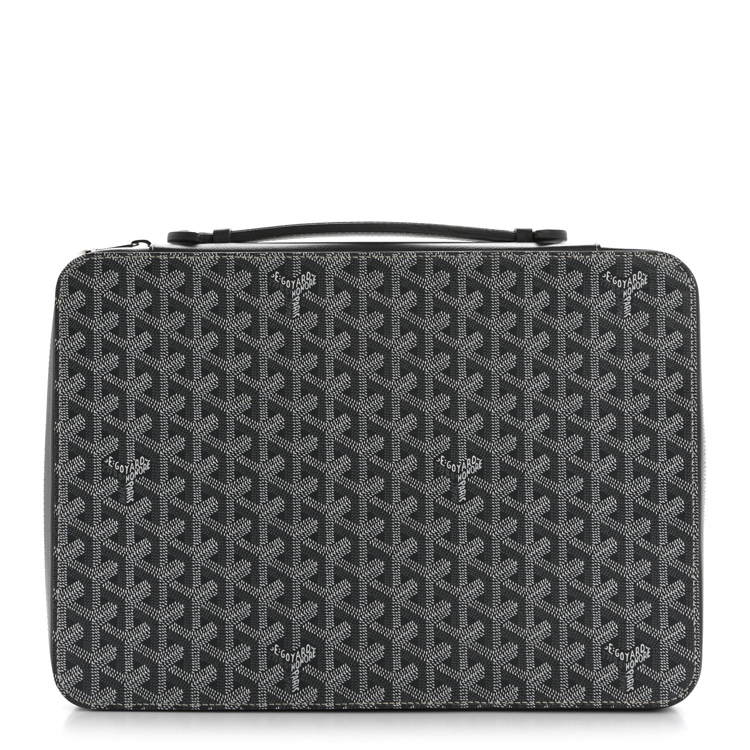 Goyard Goyardine Universal Companion Portfolio Grey 1 of 8