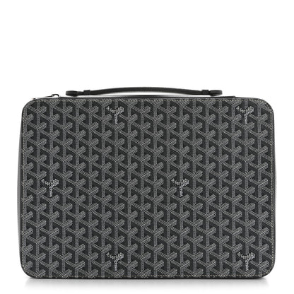 Goyard Goyardine Universal Companion Portfolio Grey 1 of 8