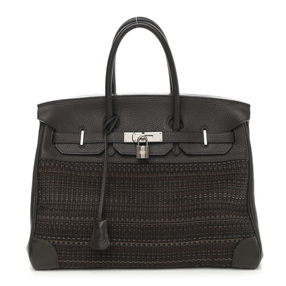 Hermes Taurillon Clemence Crinoline Birkin 35 Ebene 1 of 10