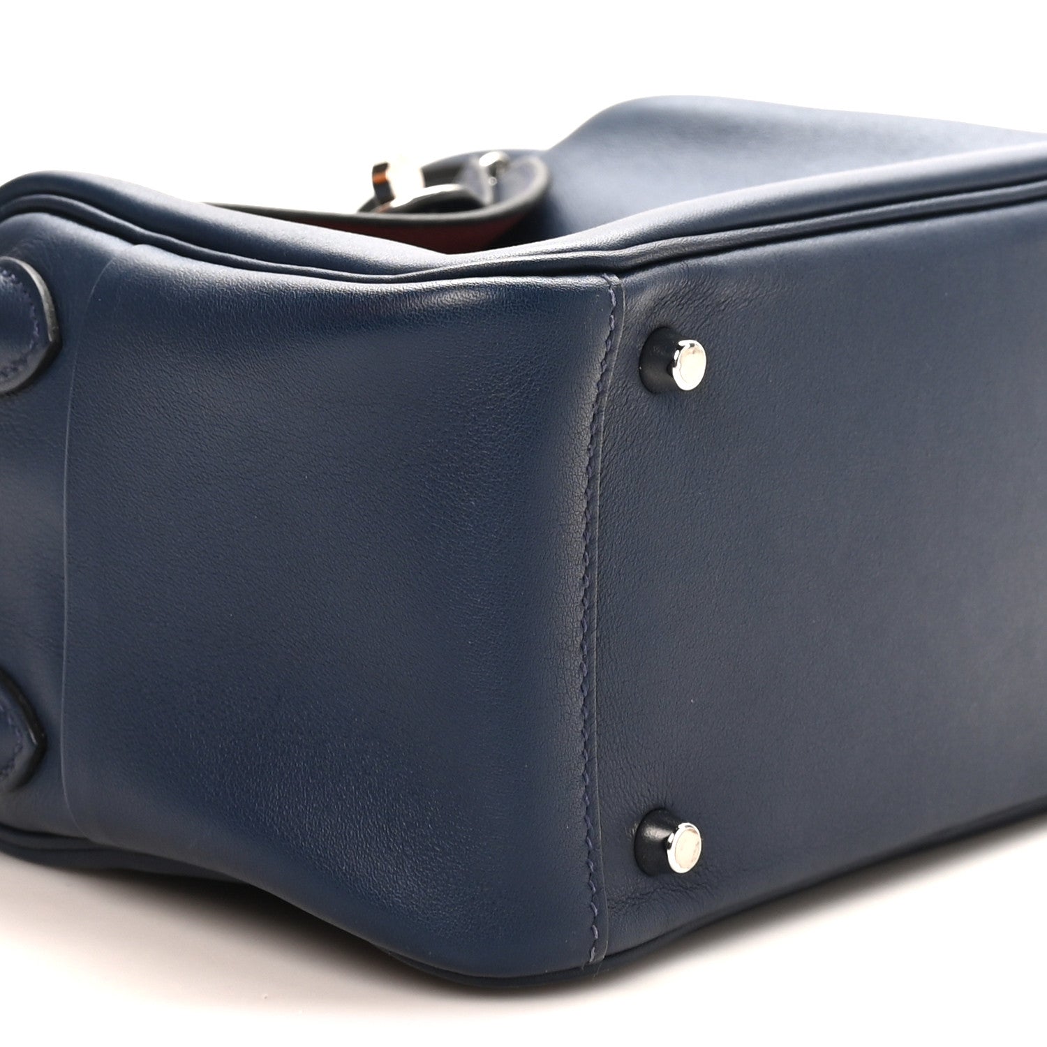 Hermes Swift Verso Mini Lindy 20 Bleu Navy Terre Battue 1862983