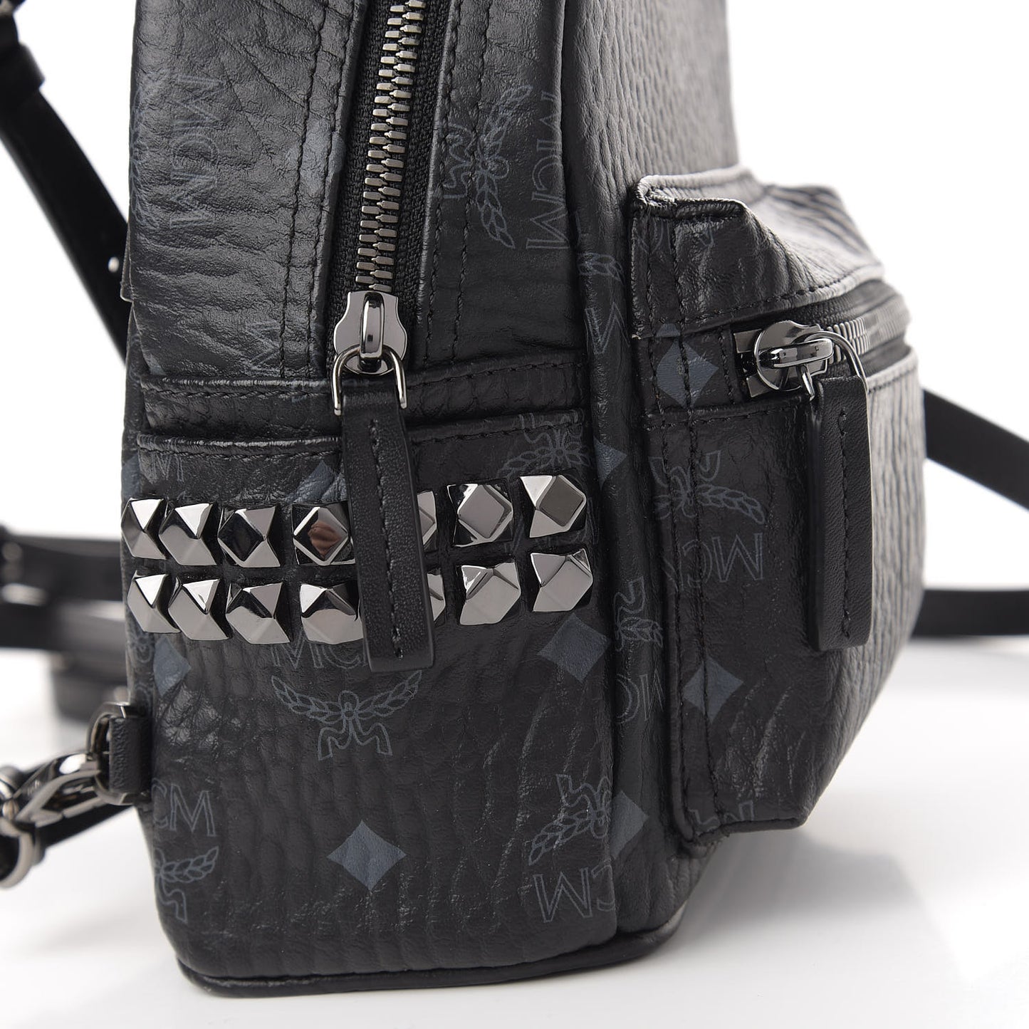 Visetos Studded X-Mini Bebe Boo Backpack Black