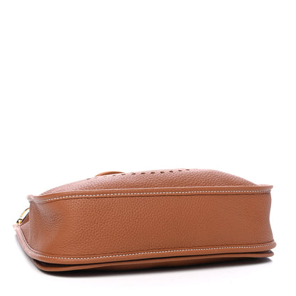 Hermes Taurillon Clemence Evelyne III PM Gold 3 of 4