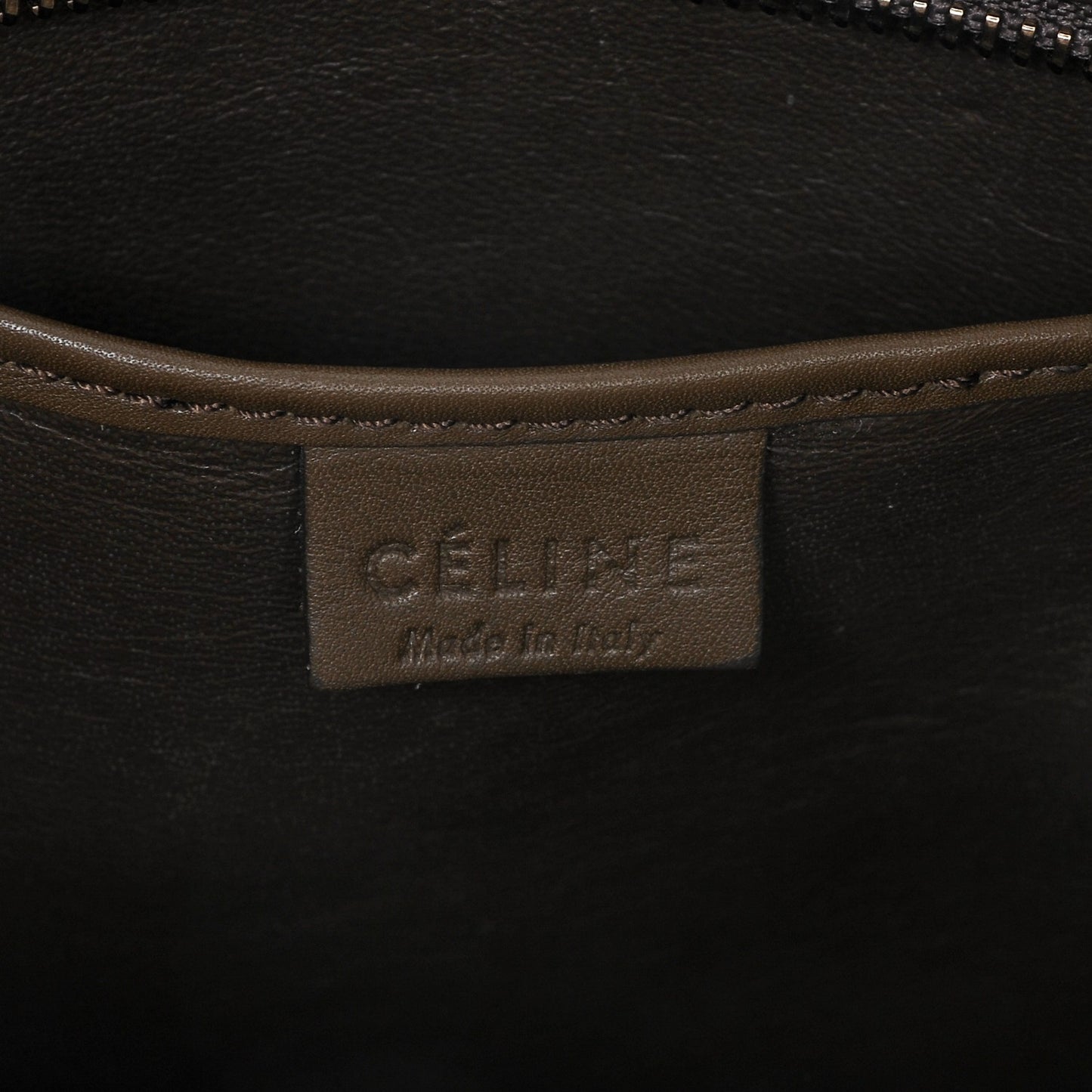 Calfskin Suede Nano Tri-Color Luggage Cream