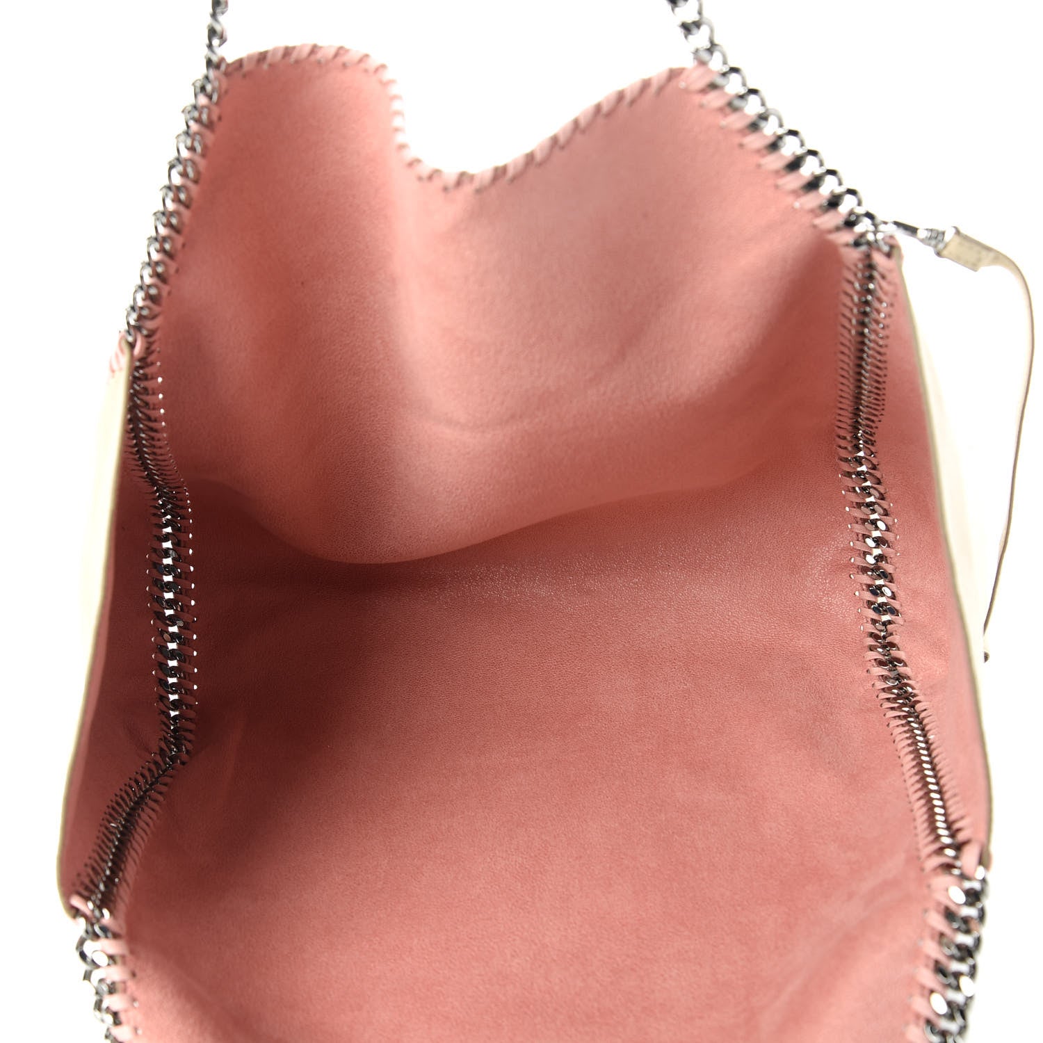 Stella McCartney Shaggy Deer Falabella Reversible Tote Blush Pink Beige 15 of 19