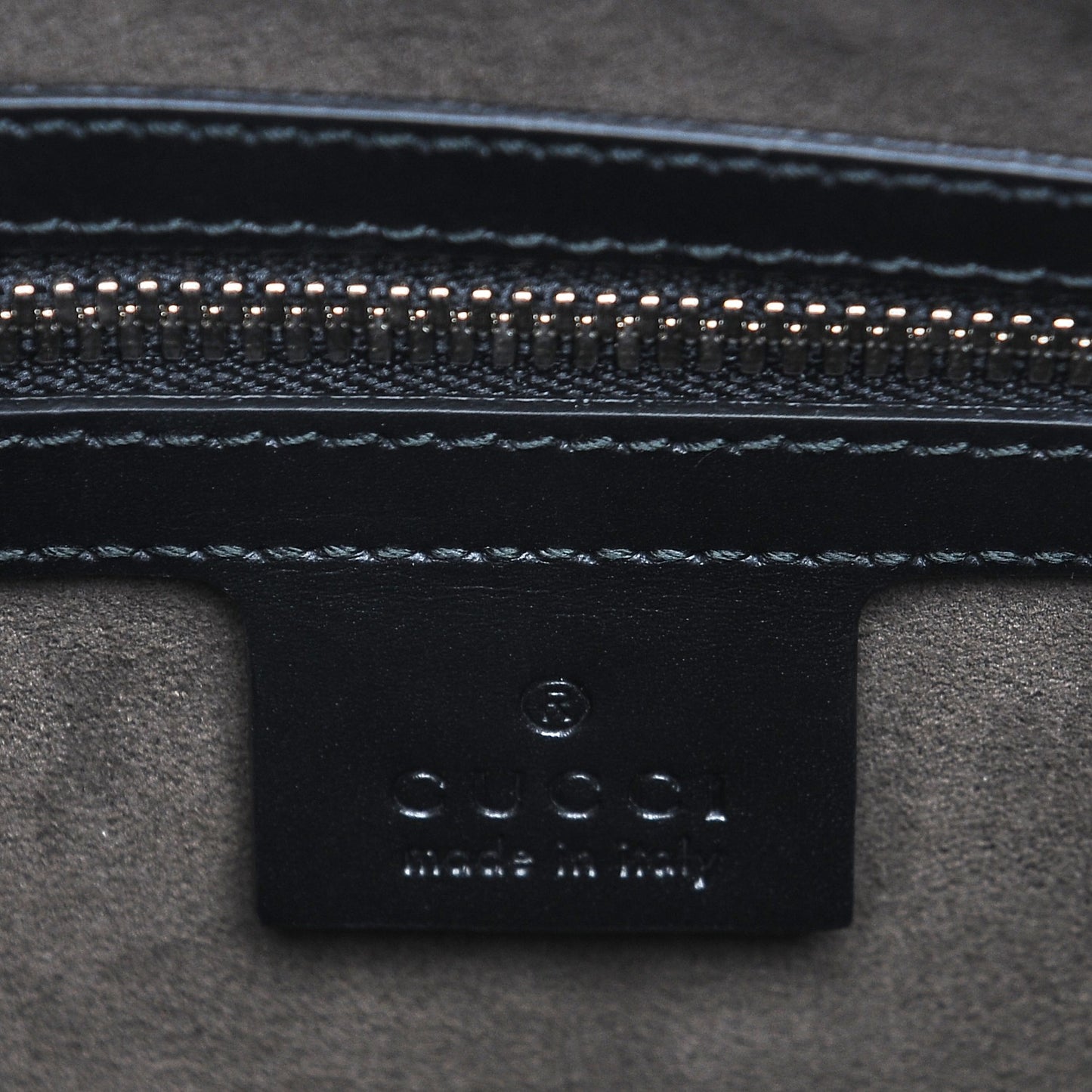 Guccissima Signature Messenger Bag Black