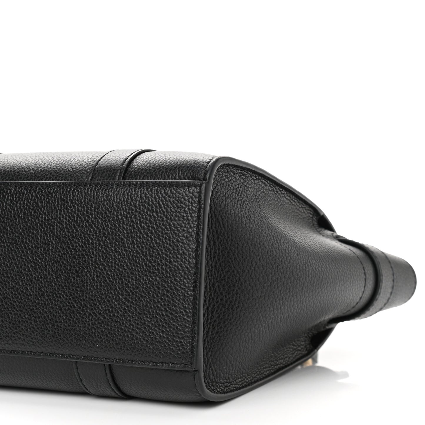 Small Classic Grain Mini Zipped Bayswater Black