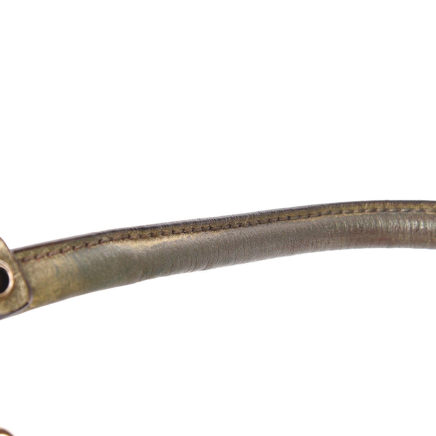 Monogram Medium D Gold Ring Hobo Gold