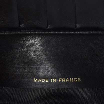 Chanel Caviar Timeless CC French Wallet Black 7 of 11